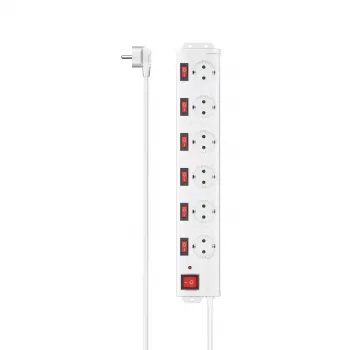 Hama 00223159 Smart-Mehrfachsteckdose 6 AC-Ausgänge 1,4 m 3680 W