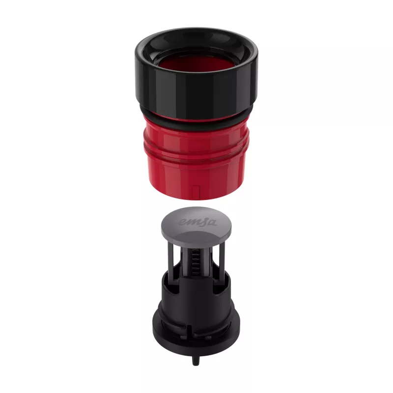 EMSA Bludrop Sleeve N31112 Täglicher Gebrauch 700 ml Edelstahl Grün, Edelstahl