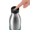 EMSA Bludrop Sleeve N31112 Täglicher Gebrauch 700 ml Edelstahl Grün, Edelstahl