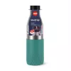EMSA Bludrop Sleeve N31112 Täglicher Gebrauch 700 ml Edelstahl Grün, Edelstahl
