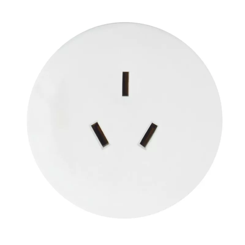Hama 00223453 Netzadapter Typ E/F Hybrid Typ I (AU) Weiß