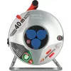Kabeltrommel Brennenstuhl 1198750 3 AC-Steckdosen 40 m Edelstahl