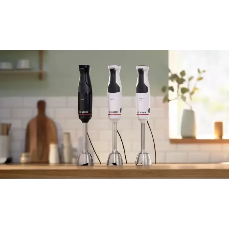 Bosch Serie 4 MSM4W421 Stabmixer 800 W Schwarz, Weiß