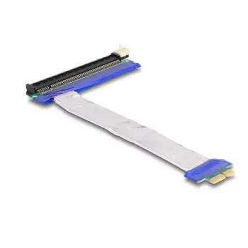 DeLOCK Riser-Karte PCI Express x1 Stecker auf x16 Slot mit Kabel 20 cm