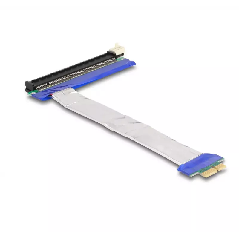 DeLOCK Riser-Karte PCI Express x1 Stecker auf x16 Slot mit Kabel 20 cm