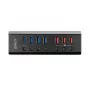 Lindy 4 Port USB 3.0 Hub mit 3 Quick Charge 3.0 Anschlüssen