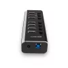 Lindy 4 Port USB 3.0 Hub mit 3 Quick Charge 3.0 Anschlüssen