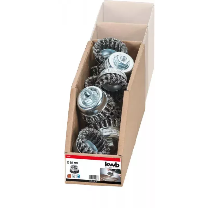 Topfbürste KWB 719236 6,6 cm Durchmesser 1,4 cm Schaft