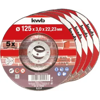 Trennscheibe KWB 792295 für Stein, beliebige Marke, 5 Stück