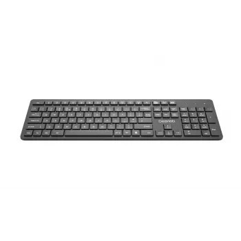 eSTUFF GLB211302 Tastatur Office USB QWERTY UK English Schwarz