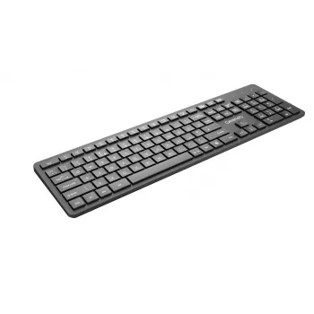 eSTUFF GLB211302 Tastatur Office USB QWERTY UK English Schwarz
