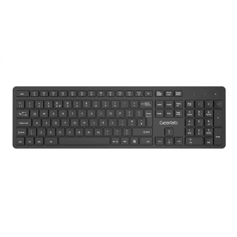 eSTUFF GLB211302 Tastatur Office USB QWERTY UK English Schwarz