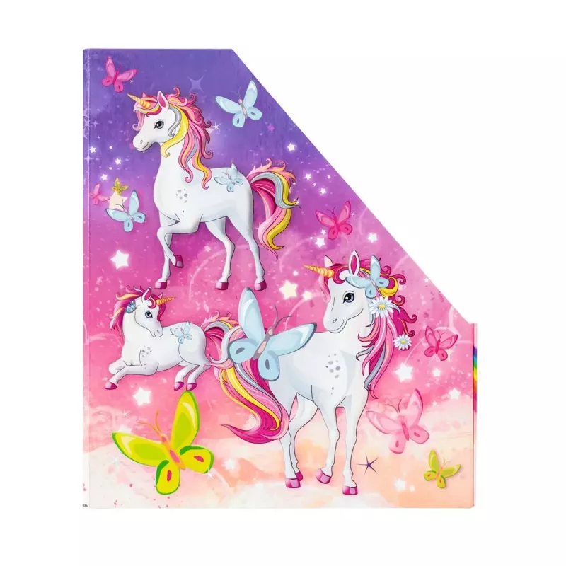 Zeitschriftenständer HERMA A4 Einhorn Robustes Design für Zuhause und Büro
