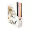 Zeitschriftensammler HERMA Stehsammler Katzen A4 Gelb