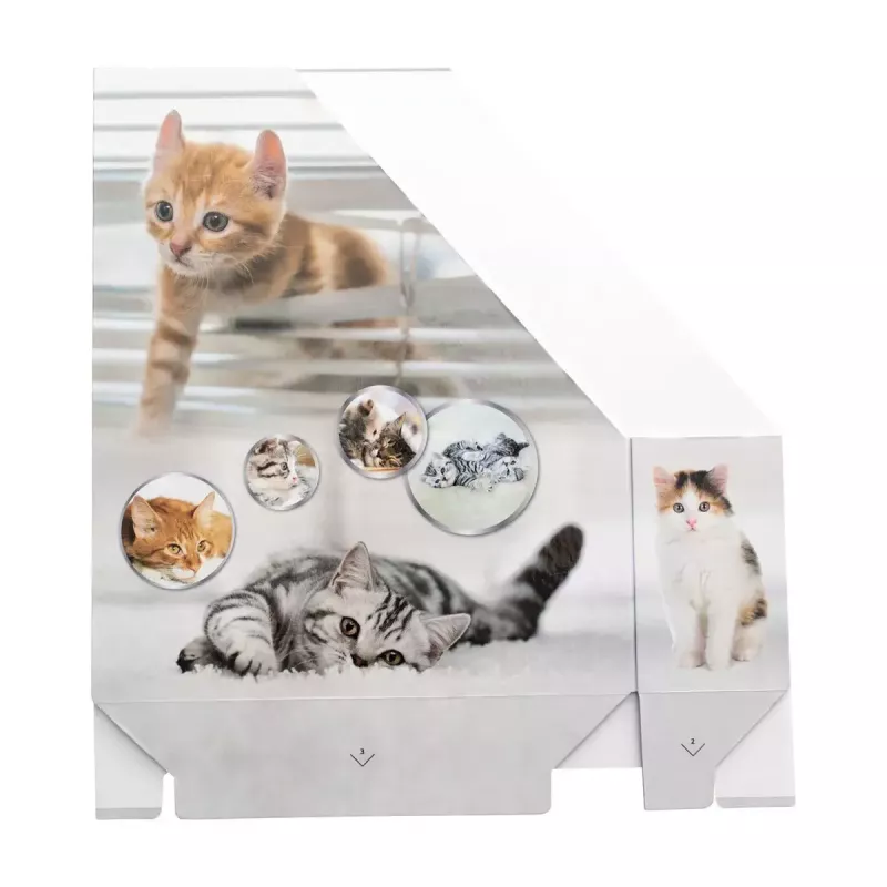 Zeitschriftensammler HERMA Stehsammler Katzen A4 Gelb
