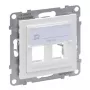 Legrand 765602 Wandplatte/Schalterabdeckung Weiß