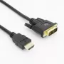 ACT AK3734 Videokabel-Adapter 1 m HDMI Typ A (Standard) DVI-D Schwarz