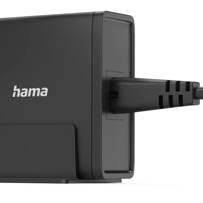 Hama 00200019 mobiles Ladegerät Universal Schwarz AC Schnellladung Innenbereich