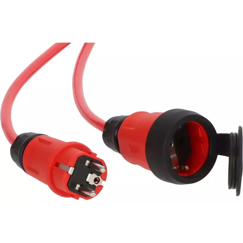 Stromverlängerung Brennenstuhl 9161100210 10m 1 AC-Ausgang Außenbereich Orange/Schwarz