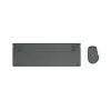Hama WKM-750 Tastatur Maus enthalten Home/Office Bluetooth QWERTZ Deutsch Anthrazit, Schwarz, Blau