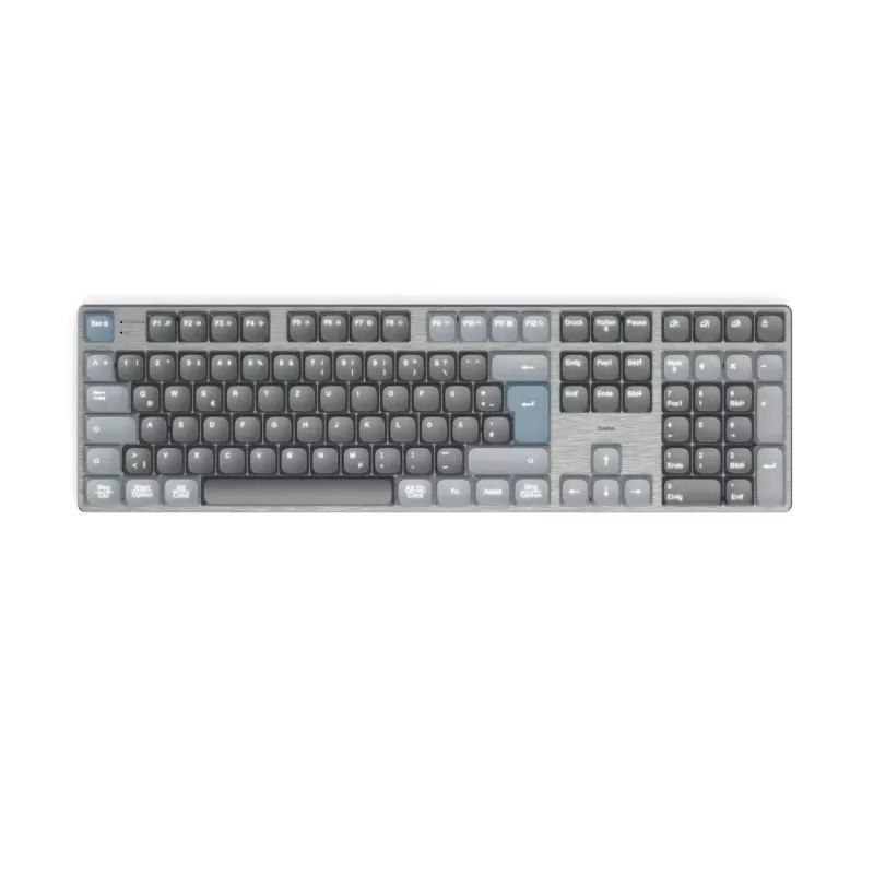 Hama WK-800 Tastatur Home/Office Bluetooth QWERTZ Deutsch Anthrazit, Schwarz, Blau