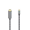 Hama 00200509 HDMI-Kabel 1,5 m HDMI Typ A (Standard) USB Typ C Schwarz