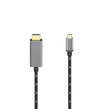 Hama 00200509 HDMI-Kabel 1,5 m HDMI Typ A (Standard) USB Typ C Schwarz