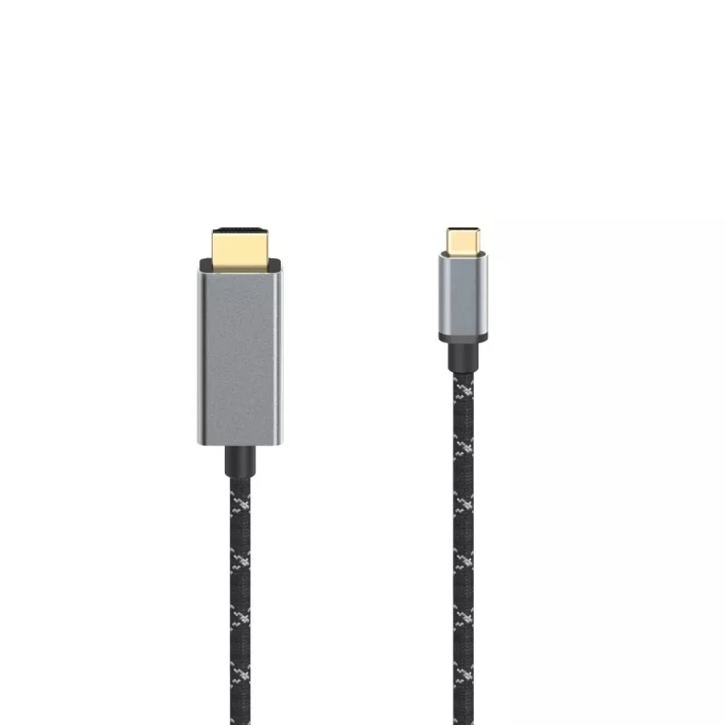 Hama 00200509 HDMI-Kabel 1,5 m HDMI Typ A (Standard) USB Typ C Schwarz