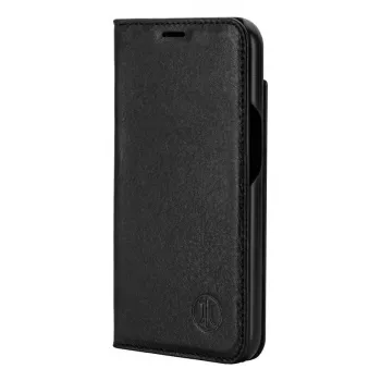 Wallet-Hülle JT BERLIN 11106 für iPhone 16E 15,4 cm Schwarz