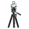 Stativ Hama Action Smart / Tab 170 3D 3 Beine Schwarz Max. Tragkraft 5 kg