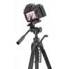 Stativ Hama Action Smart 153 3D für Smartphone und Digitalkamera 3 Beine Schwarz