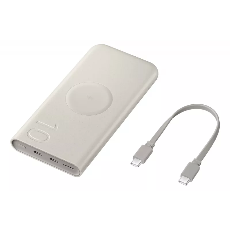 Tragbare kabellose Powerbank Samsung EB-U2510XUEGWW 10000 mAh mit kabellosem Laden