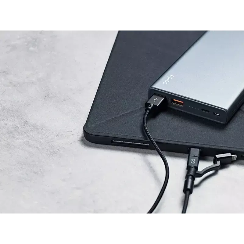 USB-A-auf-USB-C-/Micro-USB-B-/Lightning-3-in-1-Kabel 1,2 m Epico