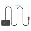 Manhattan USB-C Kontakt-Chipkartenleser mit MicroSD-Steckplatz, USB Typ-C Stecker auf Kontaktleser-Schnittstelle und microSDXC, unterstützt Windows, macOS und Linux, liest SIM-Karten mit Adapter, Kabel 1 m, Schwarz, drei Jahre Garantie