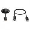 Manhattan 1080p Wireless HDMI Display Presentation Kit, 2-teiliges Set mit HDMI-Empfänger und HDMI-Sender-Dongle zur drahtlosen Übertragung eines Videosignals von einem Laptop/Tablet/Smartphone auf einen HDMI-Fernseher oder Projektor, Schwarz