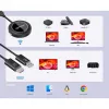 Manhattan 1080p Wireless HDMI Display Presentation Kit, 2-teiliges Set mit HDMI-Empfänger und HDMI-Sender-Dongle zur drahtlosen Übertragung eines Videosignals von einem Laptop/Tablet/Smartphone auf einen HDMI-Fernseher oder Projektor, Schwarz