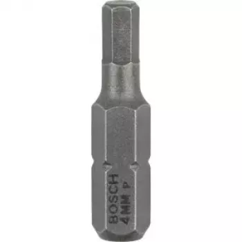 Schraubendreher-Bit Bosch 2 607 001 724 4 mm Security-Sechskant 3 Stück