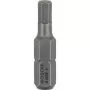 Schraubendreher-Bit Bosch 2 607 001 724 4 mm Security-Sechskant 3 Stück