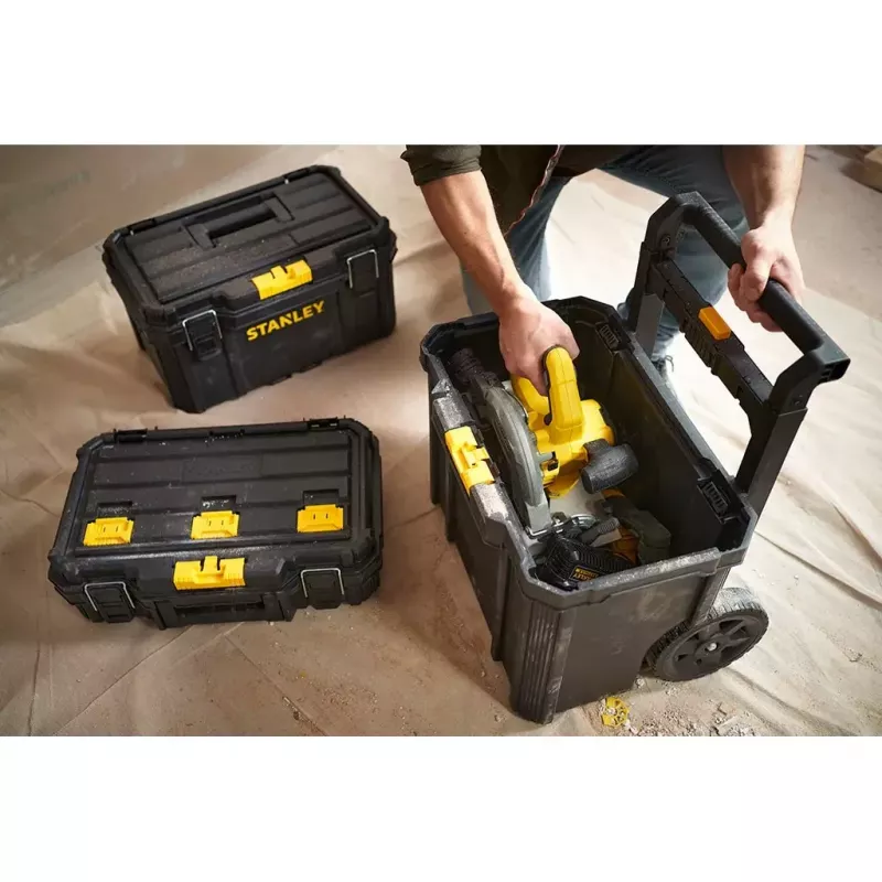 Trolley-Koffer Stanley STST83319-1 Kunststoff Schwarz Gelb