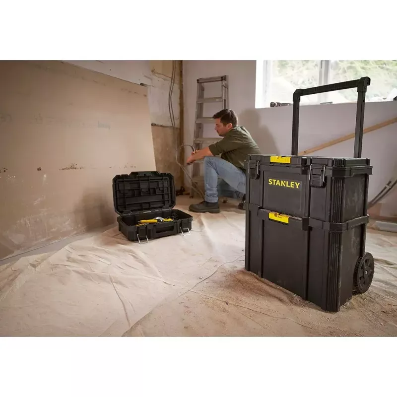Trolley-Koffer Stanley STST83319-1 Kunststoff Schwarz Gelb