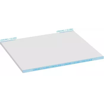 Schreibtischunterlage Papier Weiß Sigel HO490