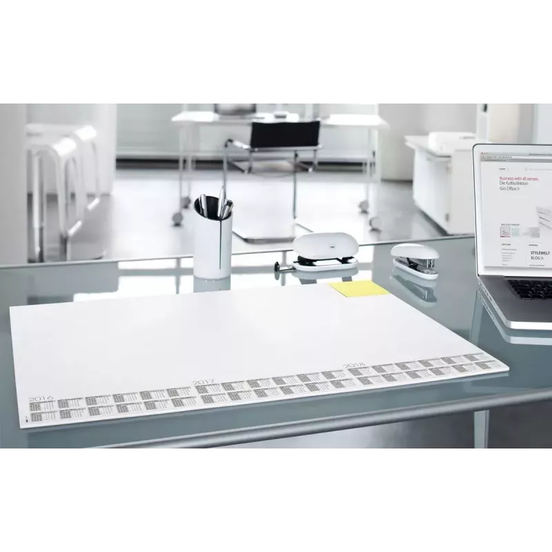 Schreibtischunterlage Papier Weiß Sigel HO490