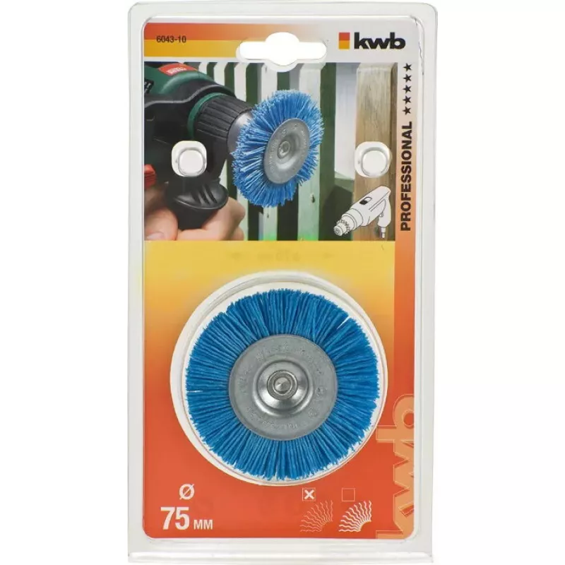Polierscheibe KWB Radbürste 604430