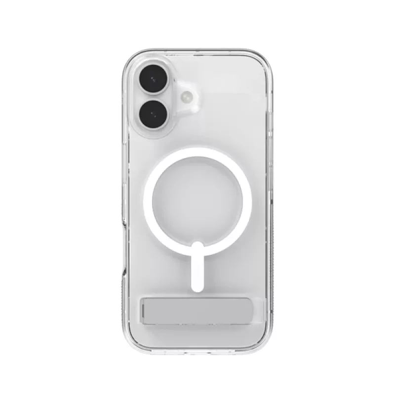 ZAGG Crystal Palace Snap Kickstand Hülle für Apple iPhone 17, Cover, Apple, iPhone 17, 16 cm (6,3 Zoll), Transparent