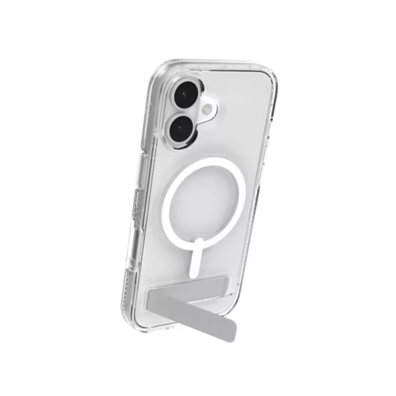 ZAGG Crystal Palace Snap Kickstand Hülle für Apple iPhone 17, Cover, Apple, iPhone 17, 16 cm (6,3 Zoll), Transparent