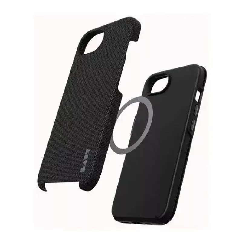 LAUT Handyhülle für Apple iPhone 16e, Cover-Hülle, passend für 15,5 cm (6,1 Zoll) Bildschirme, Schwarz