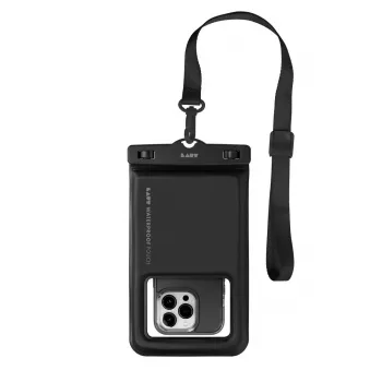 Wasserdichte universelle Handytasche LAUT POP AQUA IP68, schwarz – für Smartphones