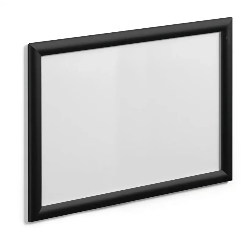 Bilderrahmen Durable 479701 — Einzelrahmen aus Aluminium/Kunststoff, schwarz, 327×451×12 mm