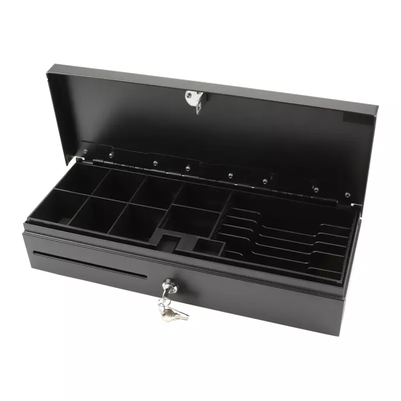 Elektronische Kassenschublade Olympia HS-170 Stahl Schwarz 460x170x100mm