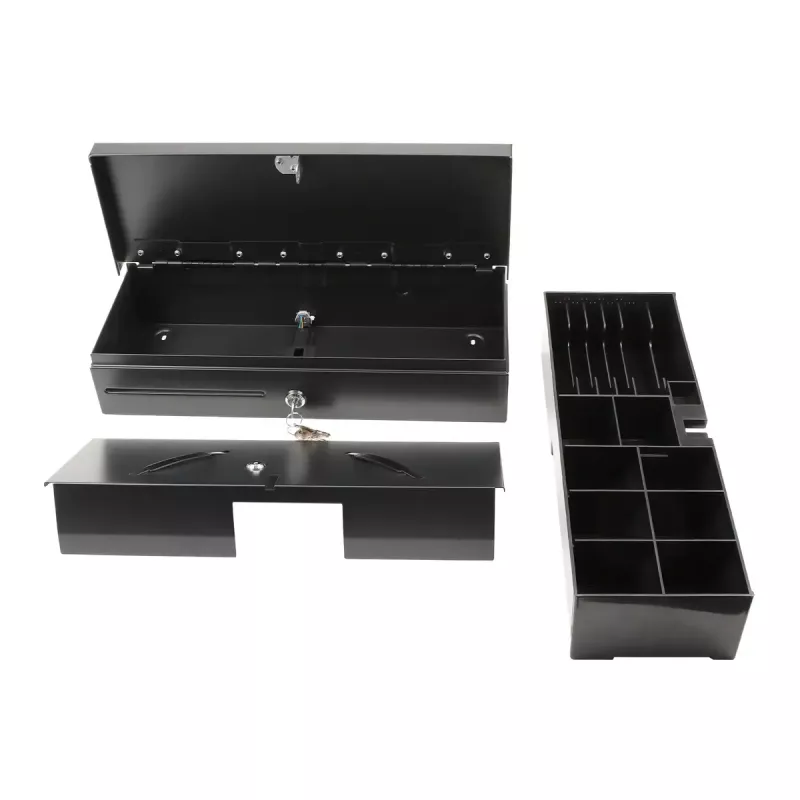 Elektronische Kassenschublade Olympia HS-170 Stahl Schwarz 460x170x100mm